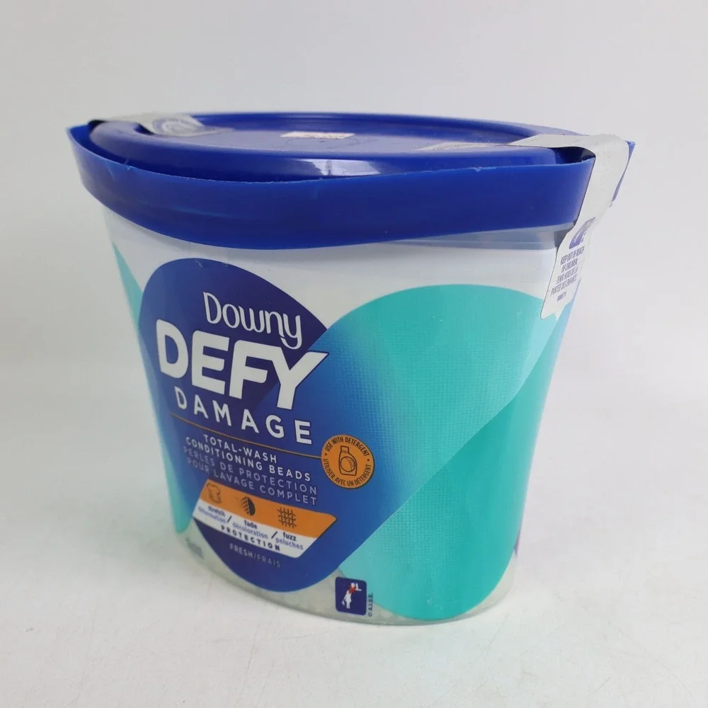 Downy DEFY Damage Total-Wash Conditioning Beads, Fresh, 18.1 oz Fabric Softener